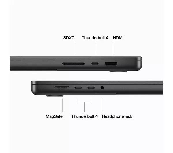 APPLE MacBook Pro 14" (2023) - M3 Pro, 1 TB SSD, Space Black