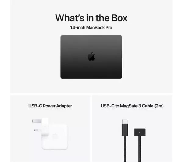 APPLE MacBook Pro 14" (2024) - M4, 1 TB SSD, Space Black