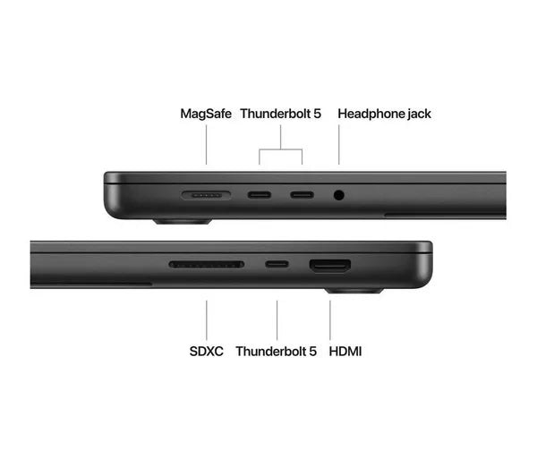 APPLE MacBook Pro 16" (2024) - M4 Max, 1 TB SSD, Space Black