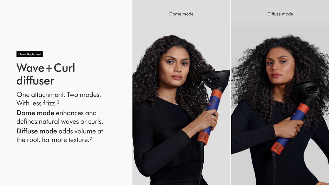 New Dyson Airwrap i.d.™ multi-styler and dryer - Curly+Coily (Strawberry Bronze/Blush Pink)