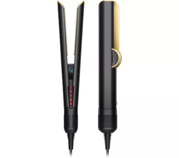 DYSON Airstrait Hair Straightener - Onyx Black & Gold