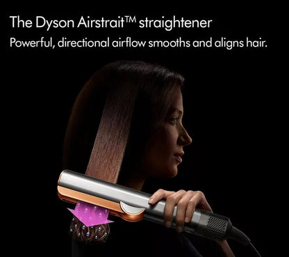 DYSON Airstrait Hair Straightener - Onyx Black & Gold