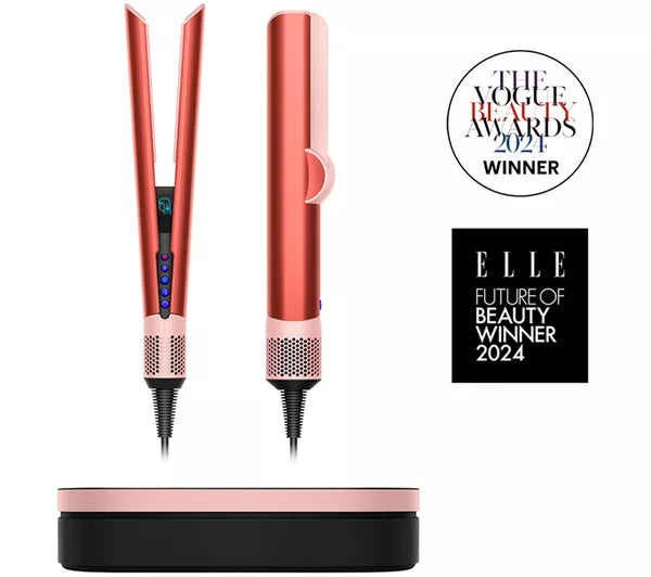 DYSON Airstrait Hair Straightener Strawberry Bronze Blush Pink