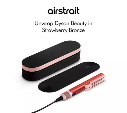 DYSON Airstrait Hair Straightener - Strawberry Bronze & Blush Pink