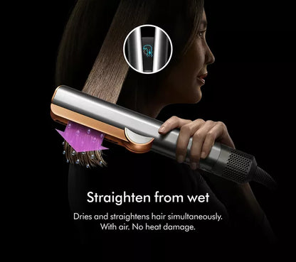 DYSON Airstrait Hair Straightener - Strawberry Bronze & Blush Pink