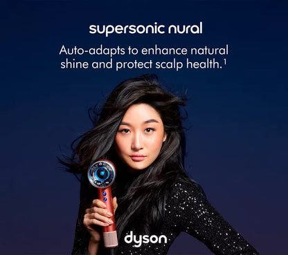 DYSON Supersonic Nural Hair Dryer - Strawberry Bronze & Blush Pink