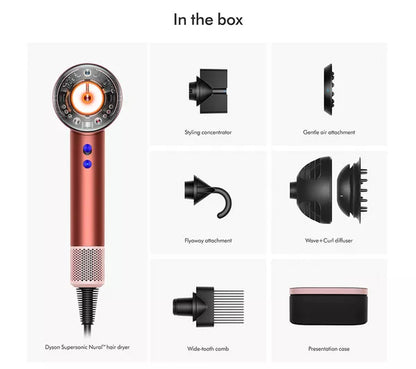 DYSON Supersonic Nural Hair Dryer - Strawberry Bronze & Blush Pink