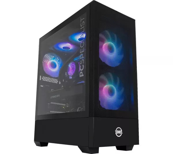 PCSPECIALIST Flux 505 Gaming PC - AMD Ryzen 7, RX 7800 XT, 1 TB SSD