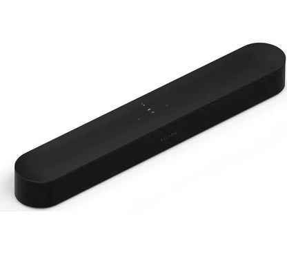 SONOS Beam (Gen 2) Compact Sound Bar with Dolby Atmos, Alexa & Google Assistant - Black