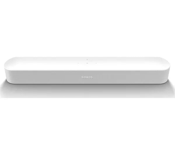 SONOS Beam (Gen 2) Compact Sound Bar with Dolby Atmos, Alexa & Google Assistant - White