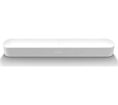 SONOS Beam (Gen 2) Compact Sound Bar with Dolby Atmos, Alexa & Google Assistant - White