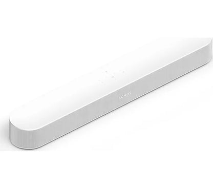 SONOS Beam (Gen 2) Compact Sound Bar with Dolby Atmos, Alexa & Google Assistant - White